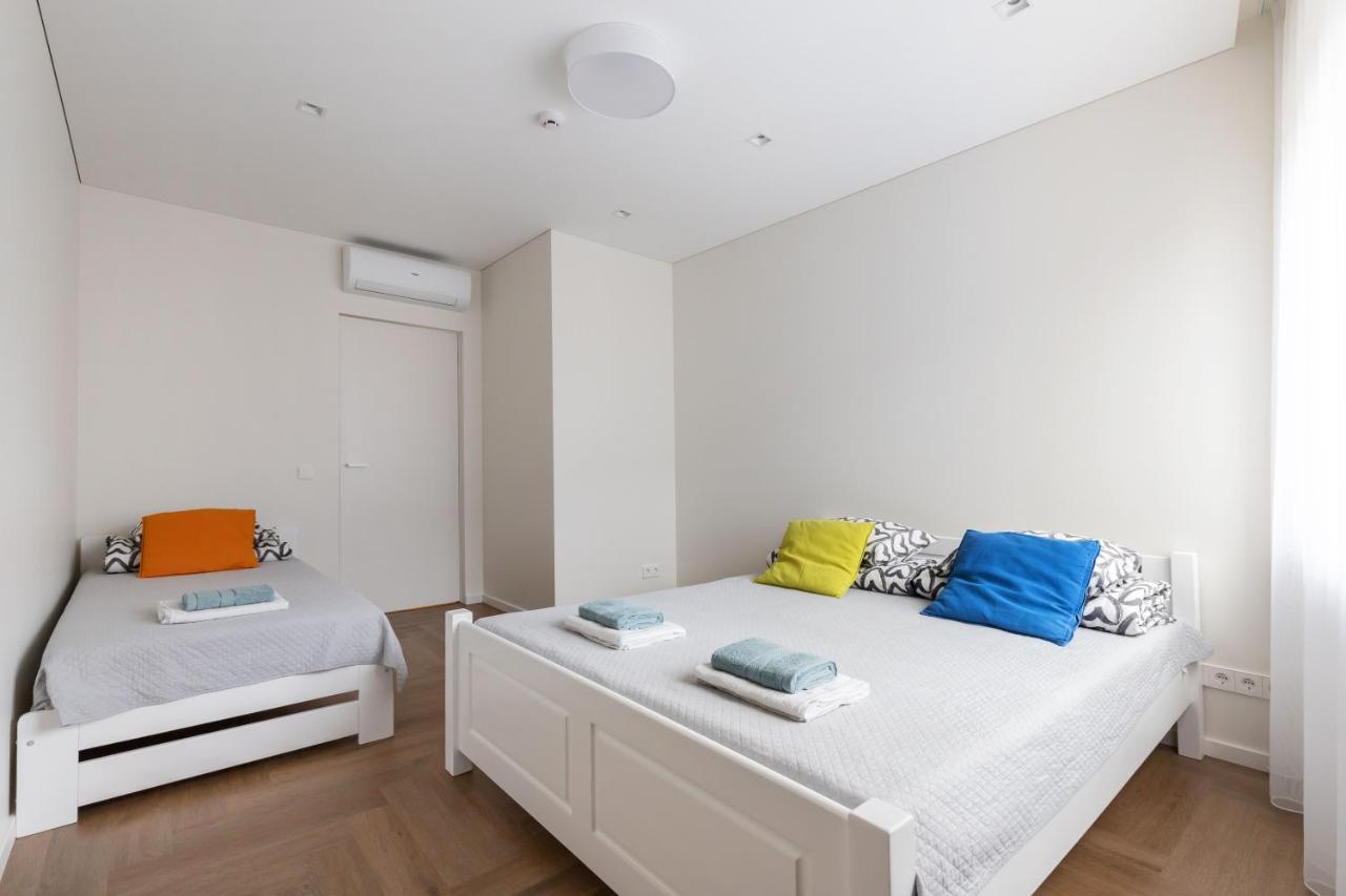 3 Bedroom Apart/24H Self Check In/Free Parking/Up To 6 People/ Вильнюс Экстерьер фото